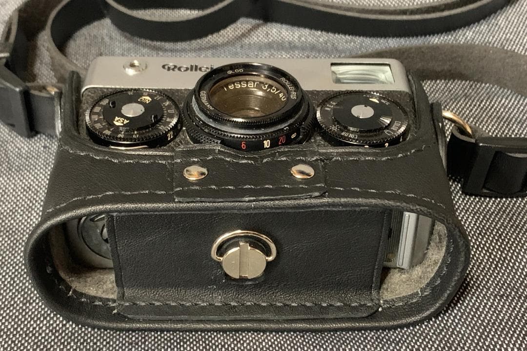 Rollei35 カメラケース 006 2way type ネックストラップ付