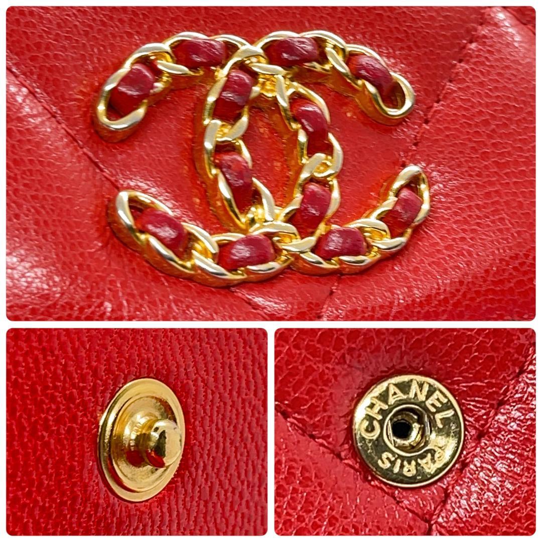 s✰store様 【美品】シャネル ディズヌフ19 三つ折り財布 シリアル・箱付