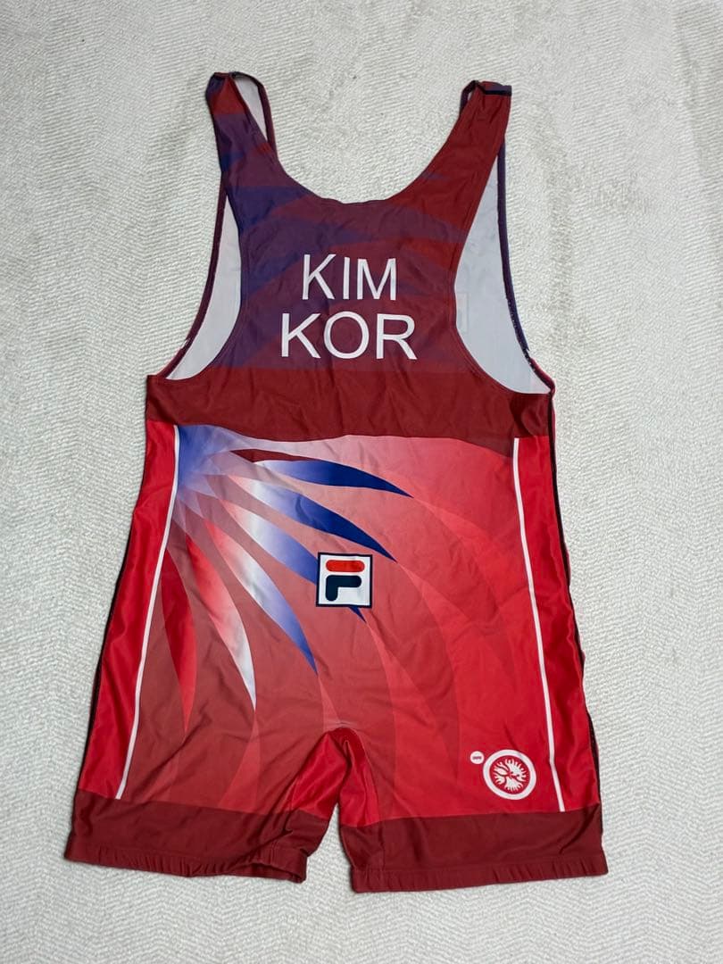 金選手 レスリングシングレット