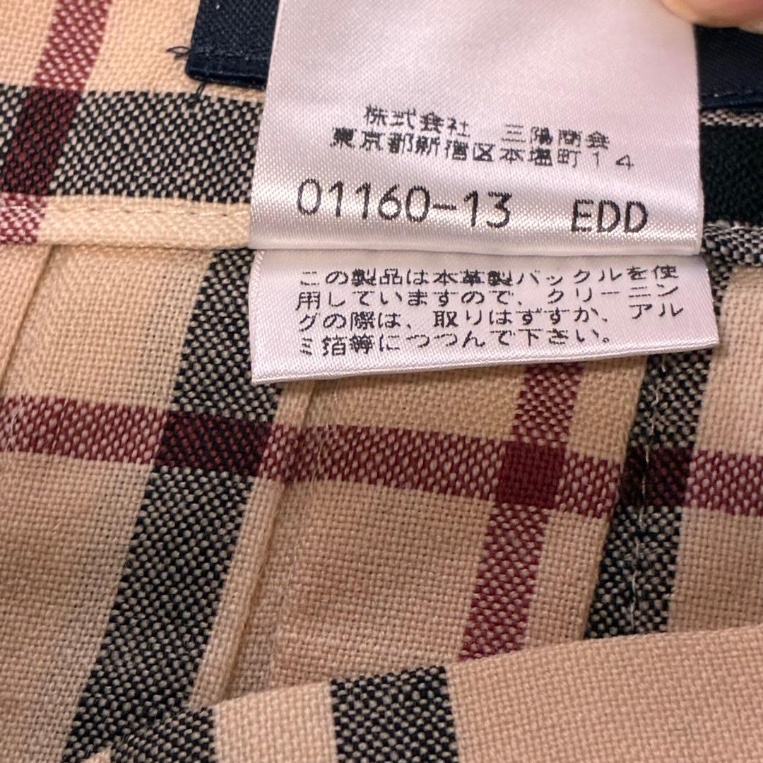 【専用】美品✨BURBERRYLONDONノバチェック巻プリーツスカートL春夏