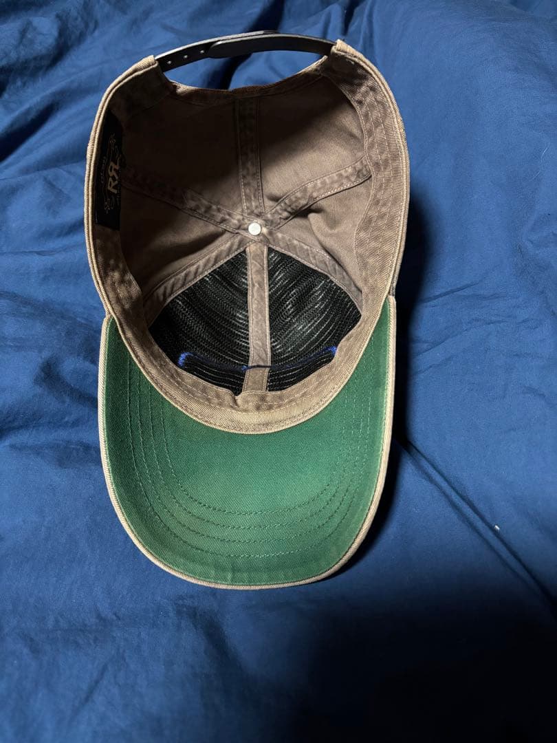 DOUBLE RL SUPPLY CO. ベースボールキャップ グレー激レア‼️