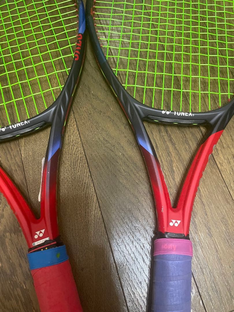 YONEX VCORE 100 Ｇ２テニスラケット 2本セット