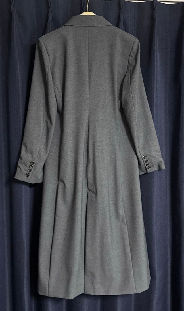ジャケット・アウター Double Breasted Twill Long Blazer