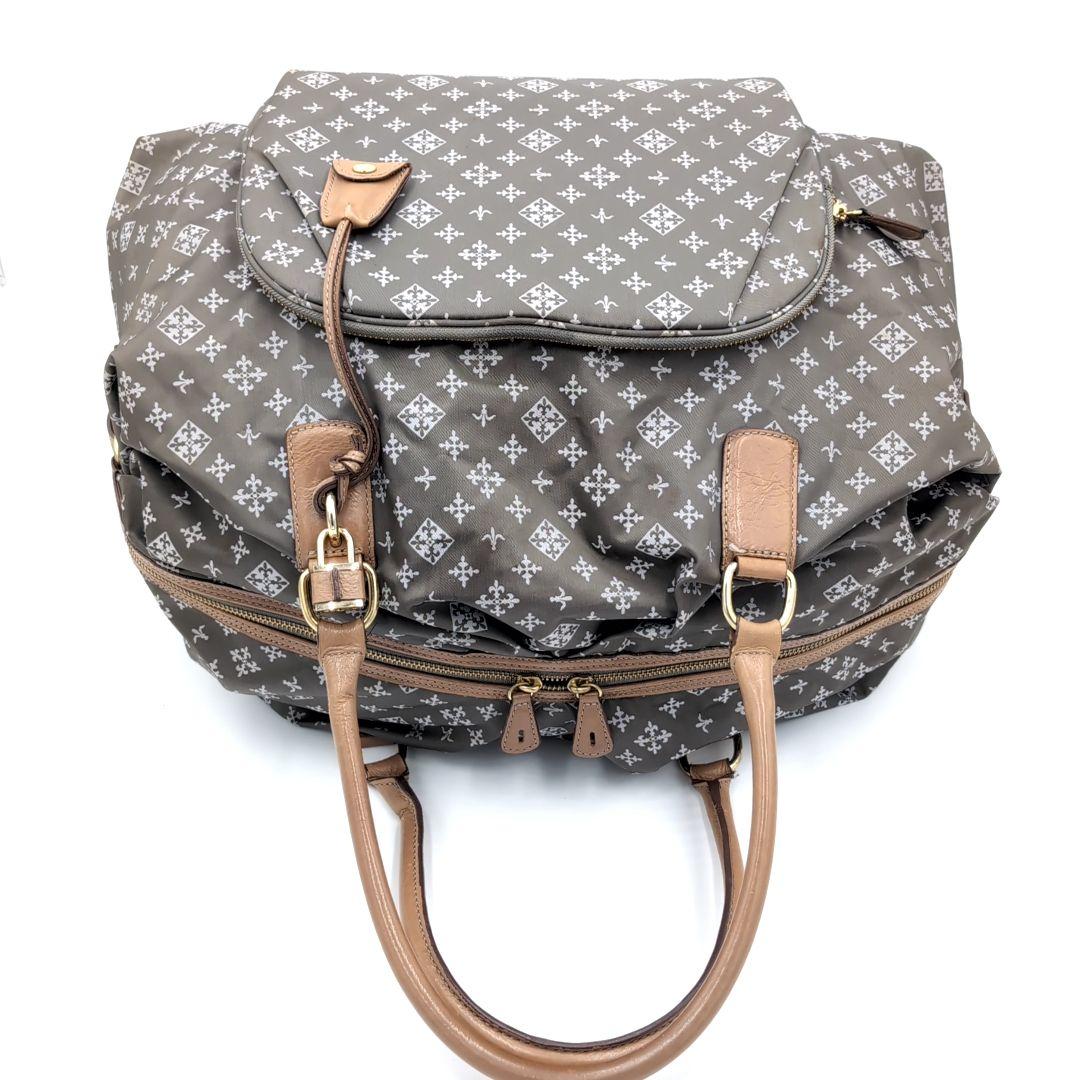 極美品✨️ ラシット 2way ボストンバッグ モノグラム ナイロンジャガード