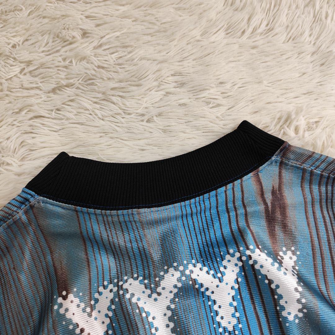 20984✨ナイキ オフホワイト Jersey ピステ 青 ゲームシャツ XL