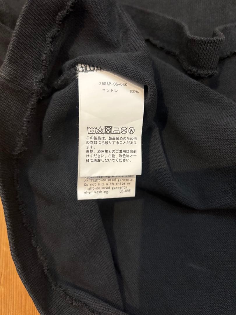 A.PRESSE 2025SS Vintage T-shirtアプレッセTシャツ