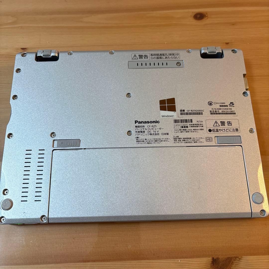 Panasonic Let's note CF-RZ5 タッチ対応 2in1