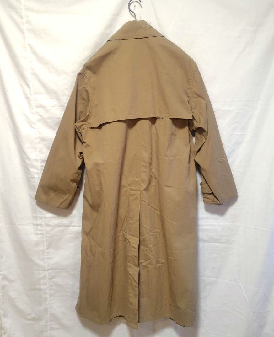限定最終価格★希少【BARBOUR】別注サンプル／ トレンチコート／ベージュ／L