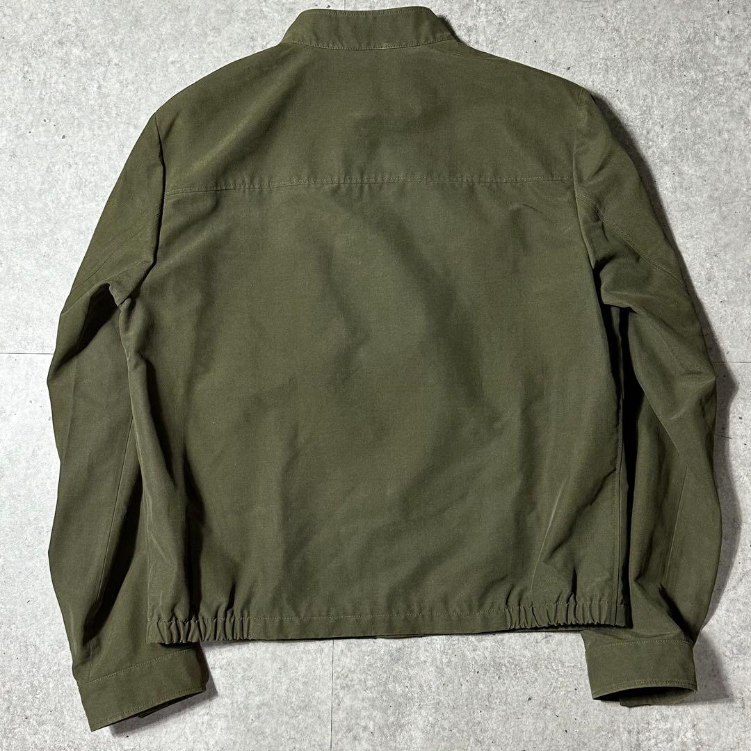PRADA 2007 赤タグ archive シルクカーキブルゾン 48