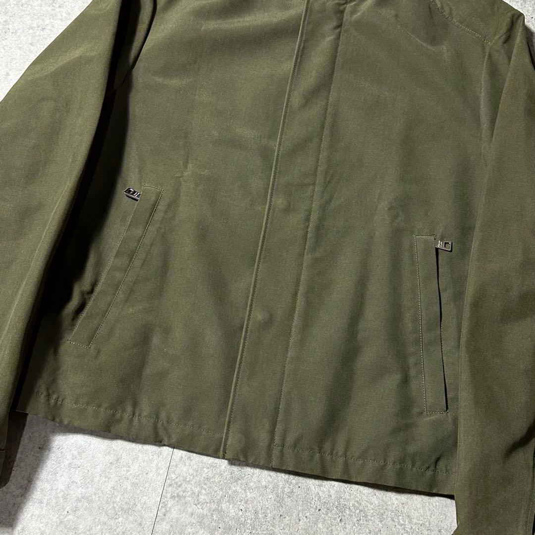 PRADA 2007 赤タグ archive シルクカーキブルゾン 48