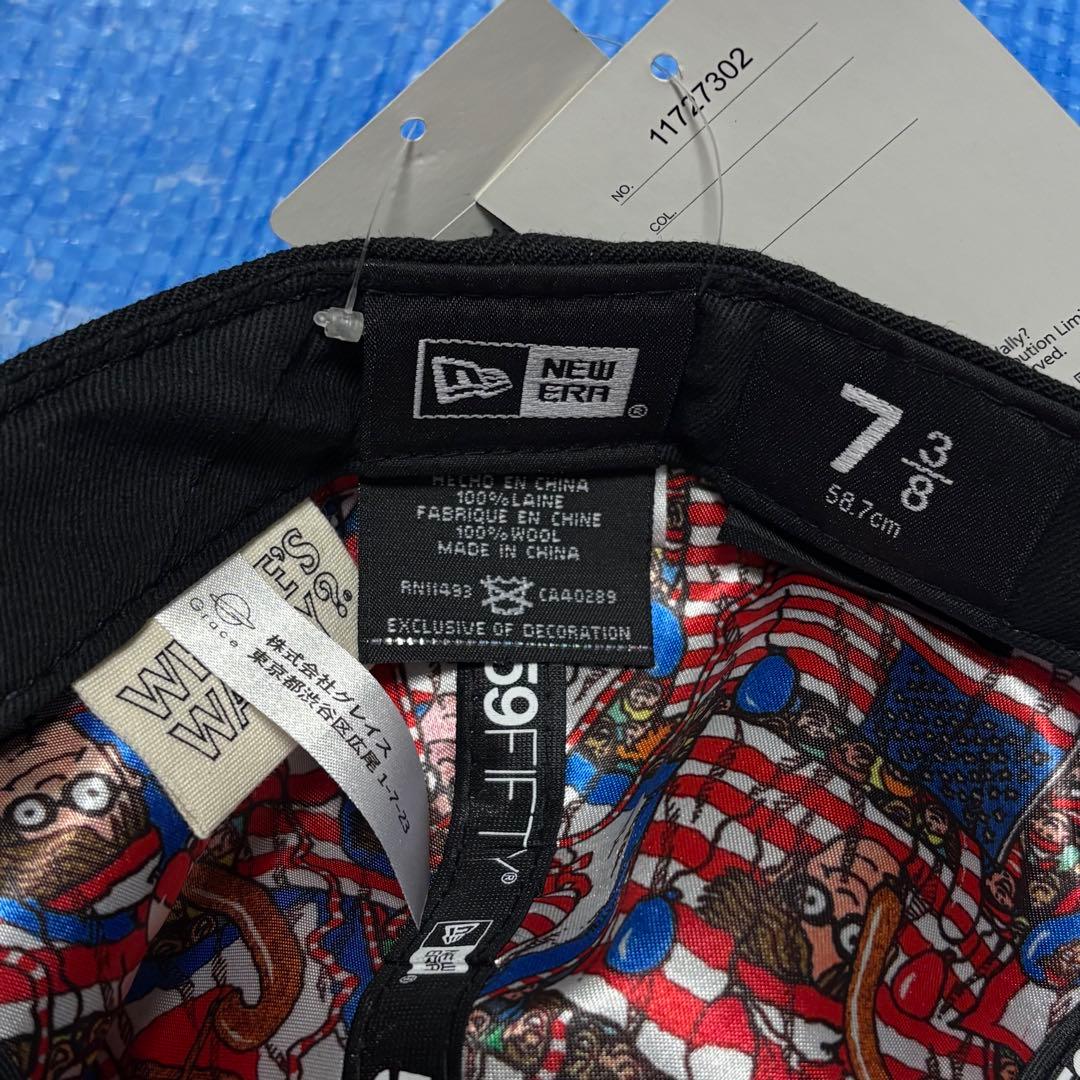 新品⬛︎new era⬛︎ウォーリーを探せ⬛︎コラボキャップ⬛︎総柄