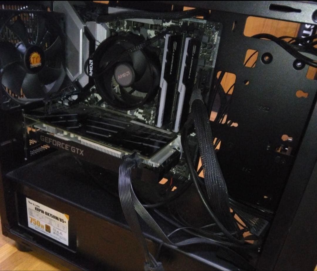 ゲーミングPC Ryzen5 5600X GTX1660SUPERメモリ32GB