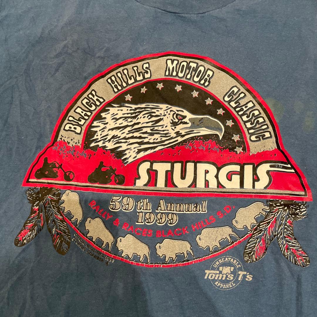 90s希少 1999年 Sturgis スタージス Tシャツ L 59回 99年