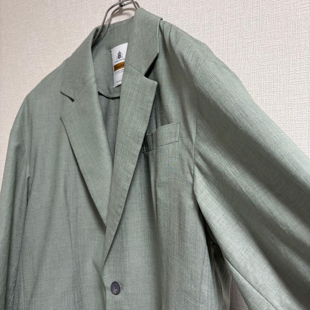 MAISON SPECIAL シレー加工トリアセテートプライムオーバージャケット