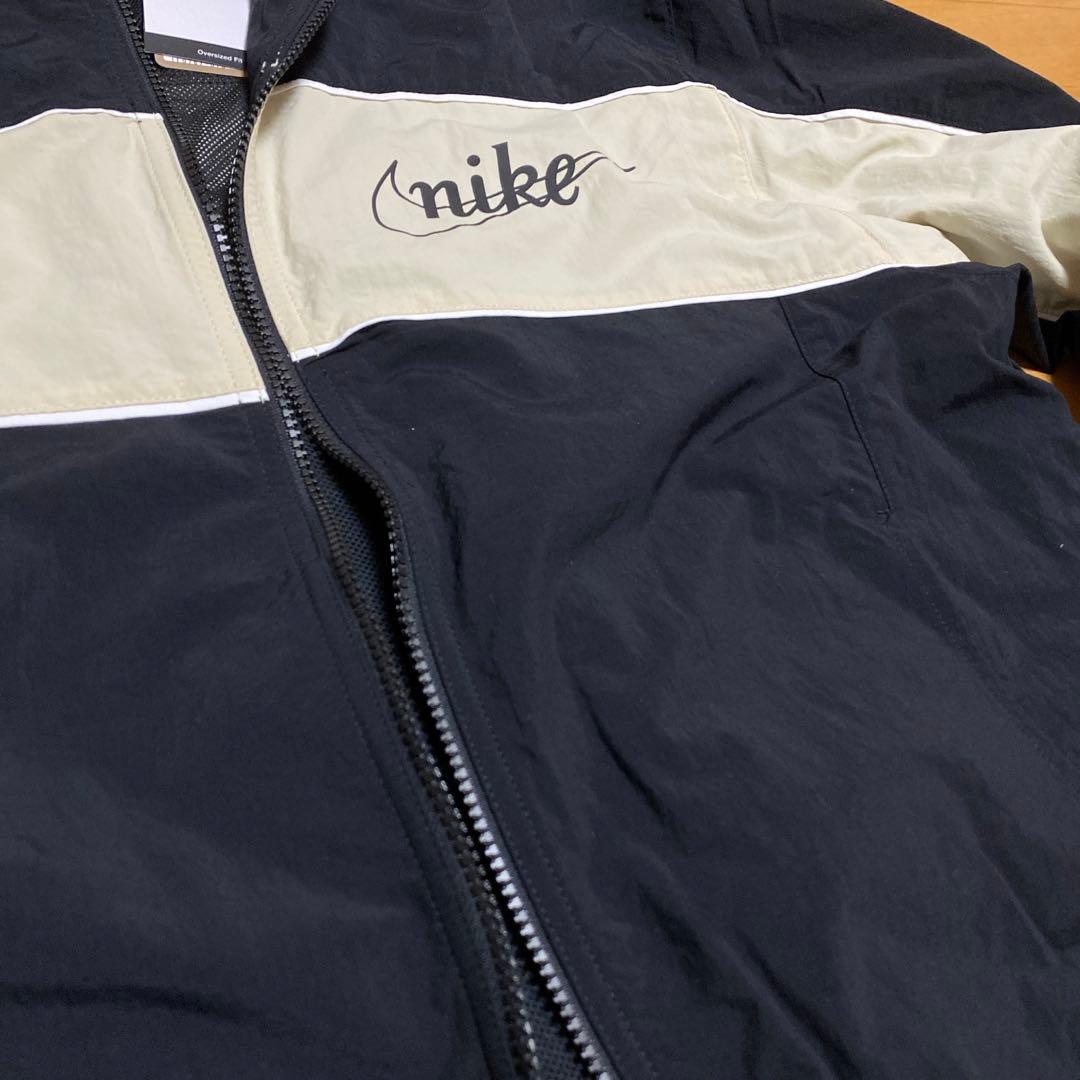Nike ジップアップジャケット Mサイズブラック/ホワイト