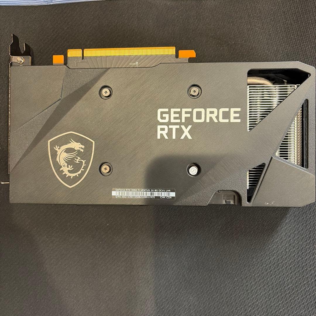 グラフィックボード・グラボ・ビデオカード MSI GeForce RTX 3060 Ti VENTUS 2X 8GB