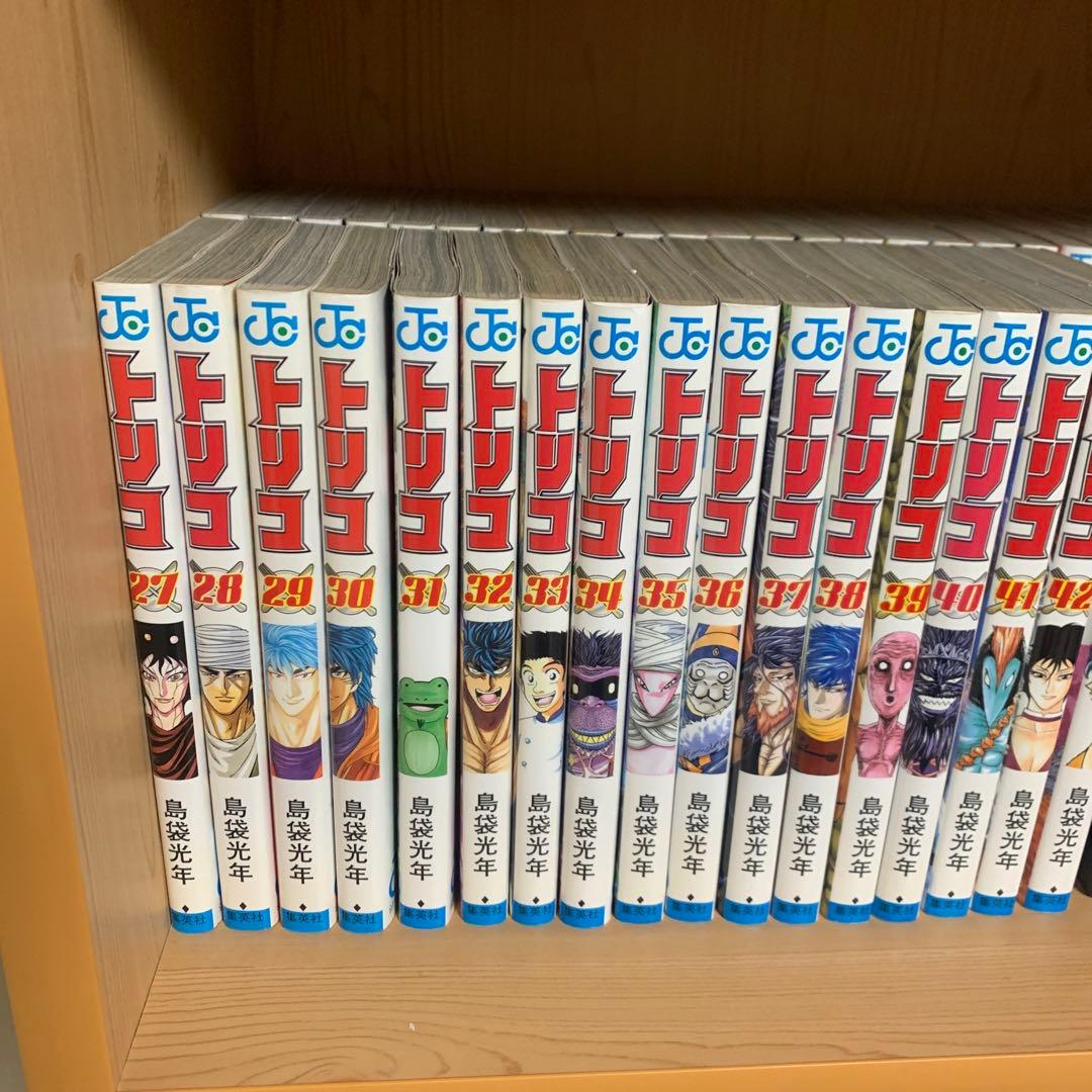 大人気漫画トリコ1巻から43巻全巻完結まとめ売りセット少年ジャンプコミック43冊