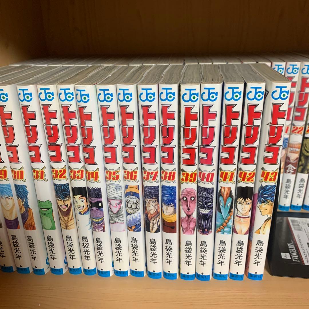 大人気漫画トリコ1巻から43巻全巻完結まとめ売りセット少年ジャンプコミック43冊