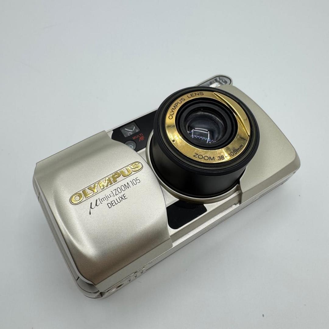 OLYMPUS μ ZOOM 105 deluxe コンパクトフィルムカメラ