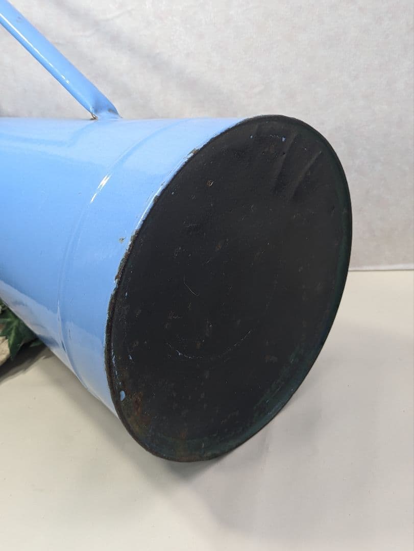 イギリス アンティーク ホーロー製 ウォータージャグ 高さ３７．５cm