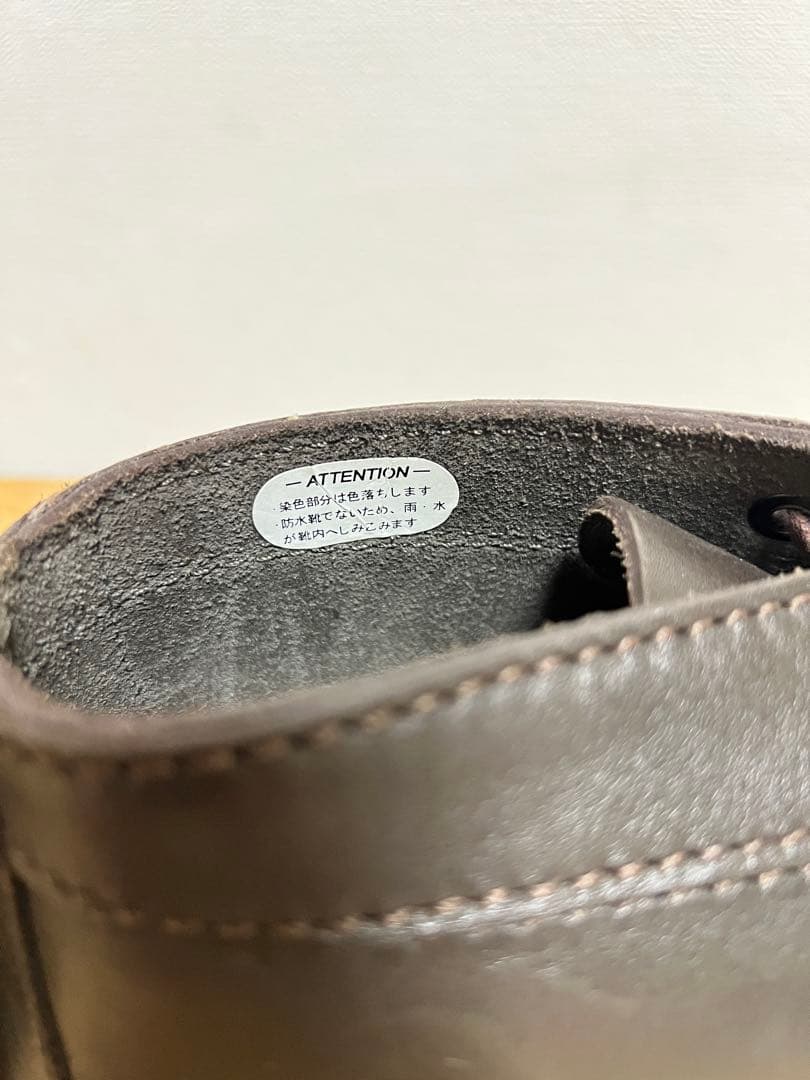 はた Clarks ワラビー レザーブーツ ローカット サイズ 8G