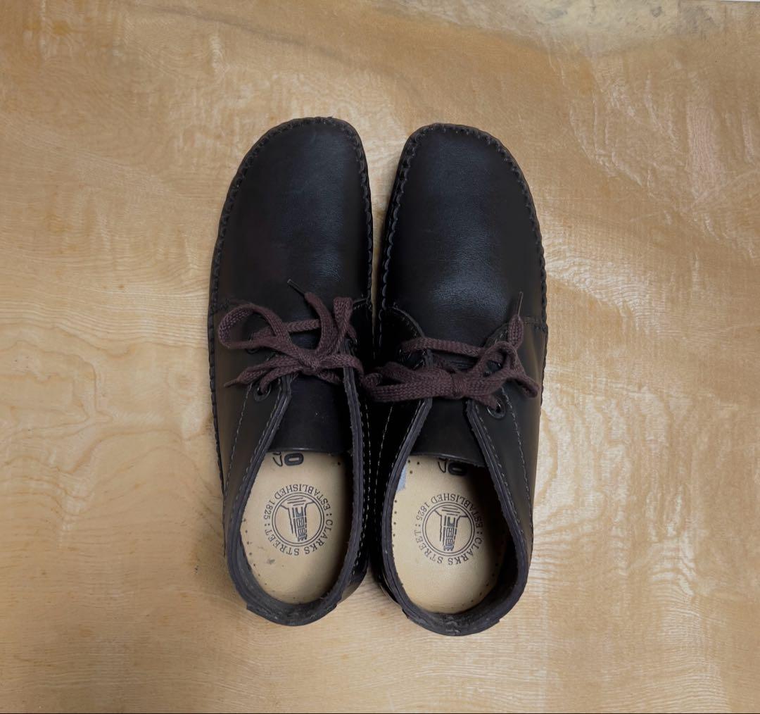 はた Clarks ワラビー レザーブーツ ローカット サイズ 8G