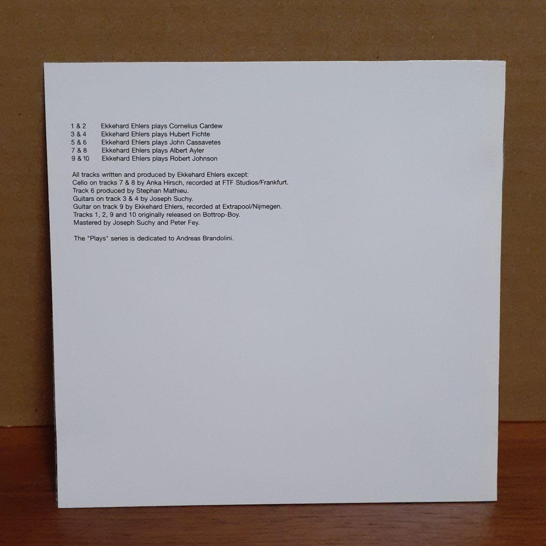 EKKEHARD EHLERS 『PLAYS』
