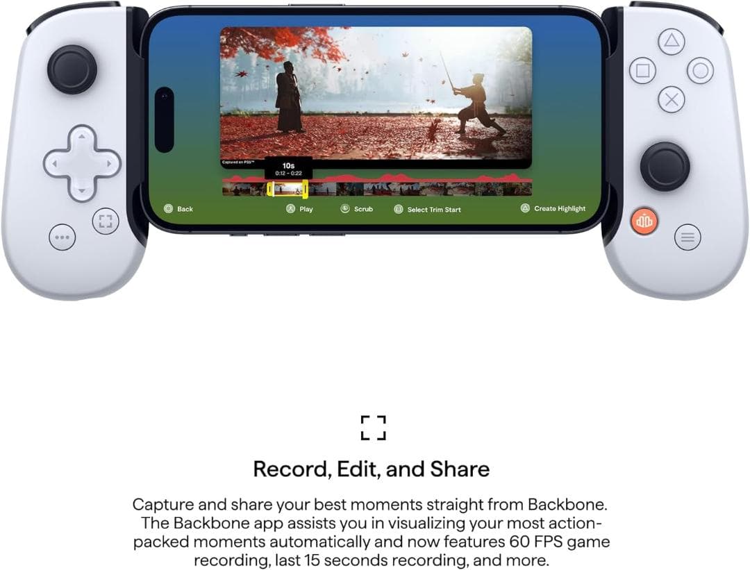 Nintendo Switch BACKBONE One Mobile Gaming  iPhone W