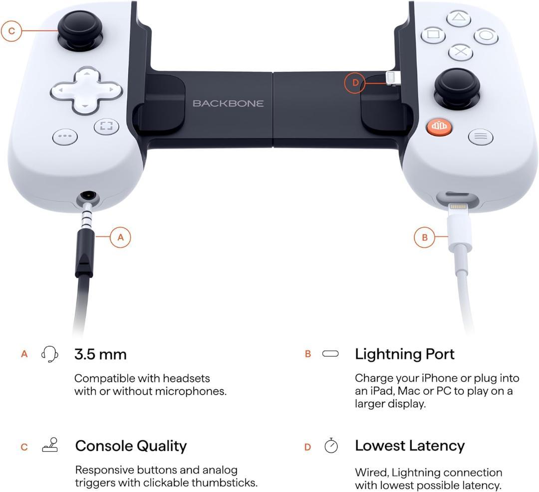 Nintendo Switch BACKBONE One Mobile Gaming  iPhone W