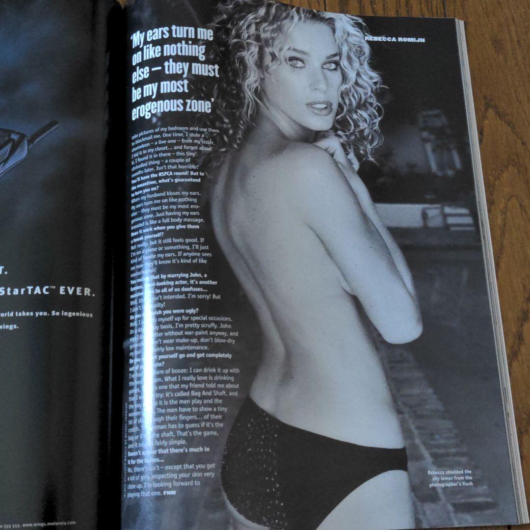 FHM  UK march1999　レベッカローミン
