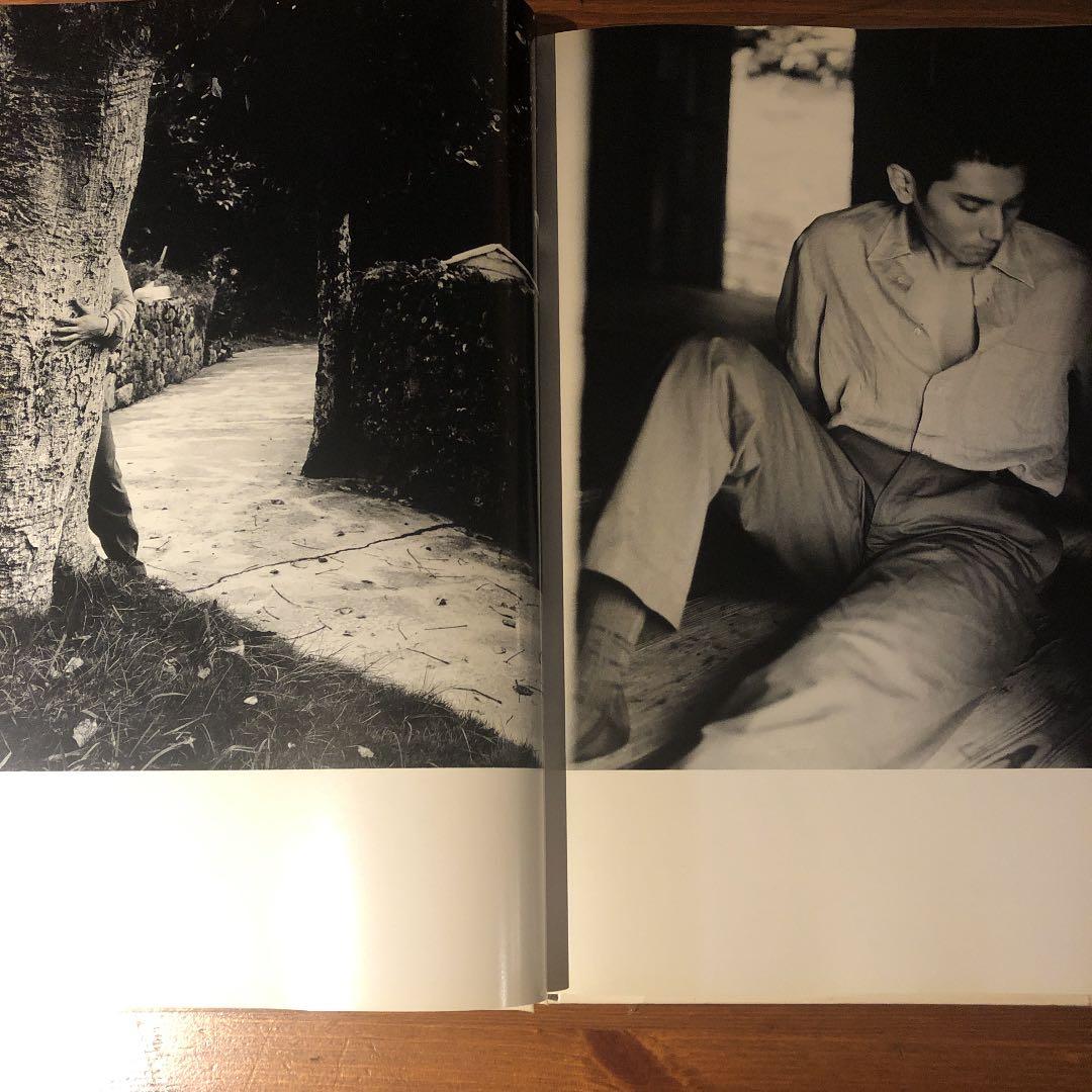 white room photographs　本木雅弘　篠山紀信直筆サイン入り