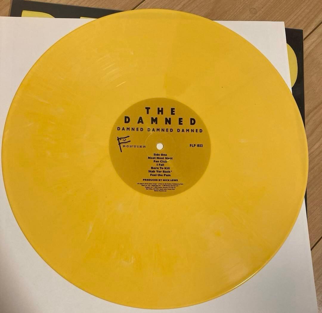 廃盤 激レア THE DAMNEDイエローヴァイナル仕様 レコード LP
