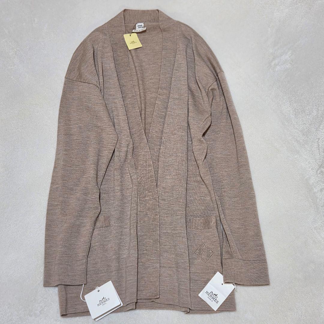 エルメス HERMES ニット&カーディガン タグ付 Sサイズ