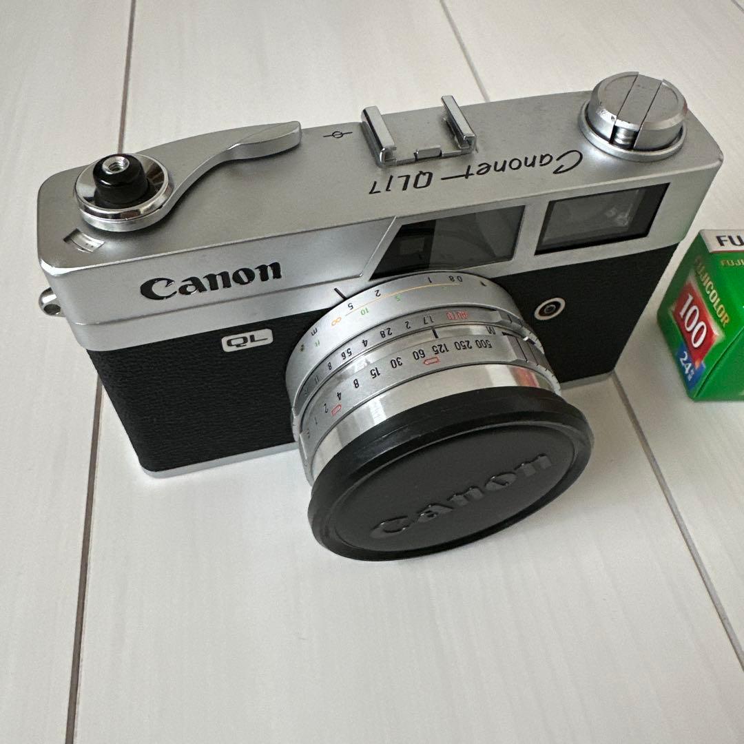 Canon Canonet QL17 カメラ フジカラー100 フィルム