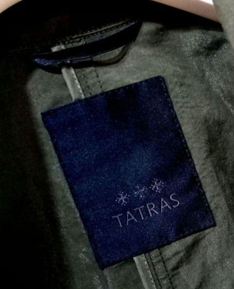 未使用級美品◆TATRAS タトラス　定価¥92,400　人気トレンチコート M