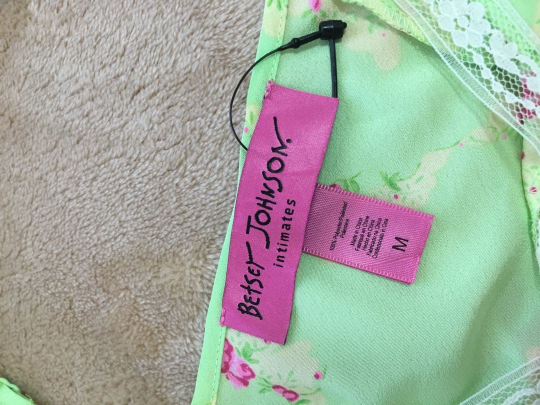 【新品未使用】 Betsey Johnson　ベビードール ルームウェア