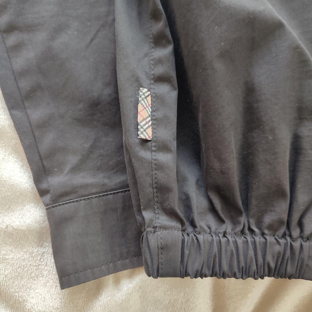 [美品] BURBERRY LONDON ブラック黒 裏ノバチェックM ブルゾン