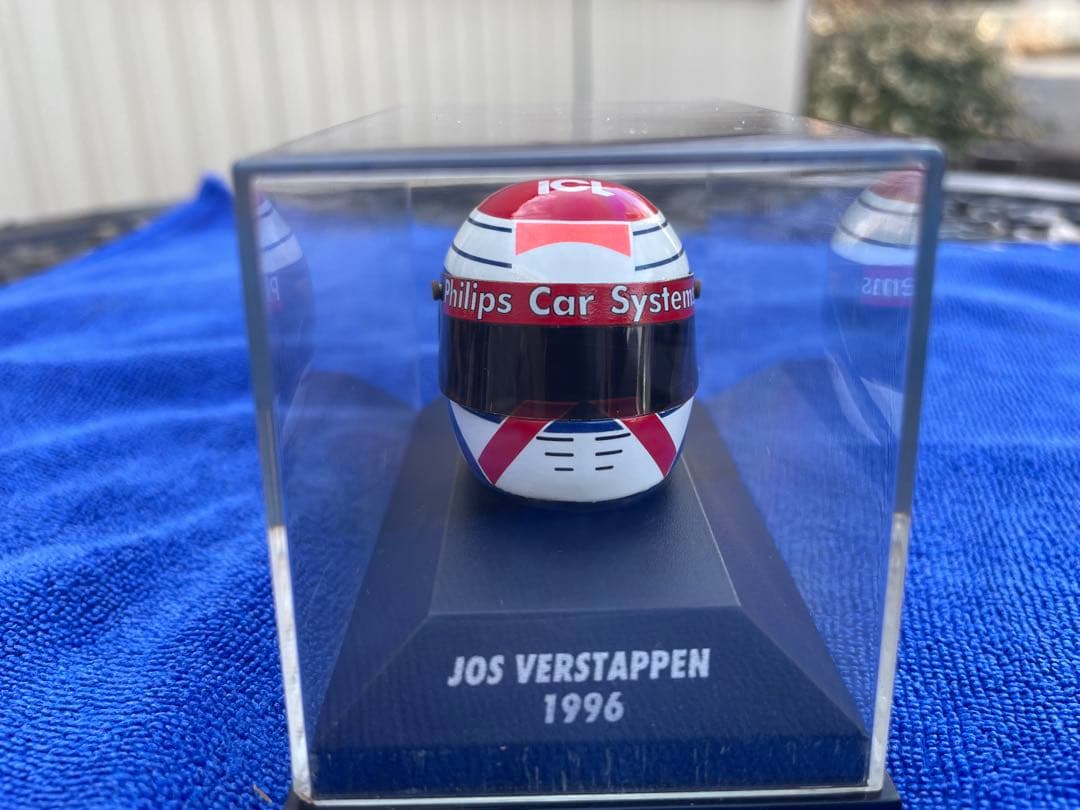 F1 ミハエルシューマッハ2種 ヨス・フェルスタッペン ヘルメット　1996年