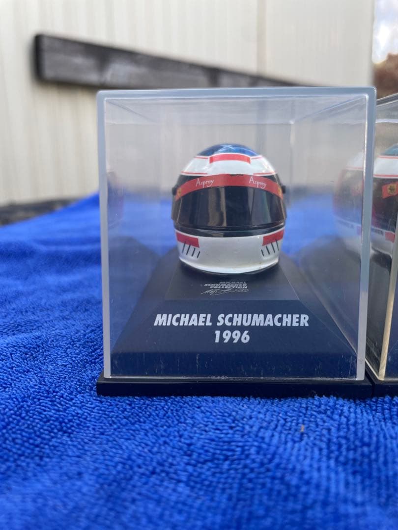 F1 ミハエルシューマッハ2種 ヨス・フェルスタッペン ヘルメット　1996年