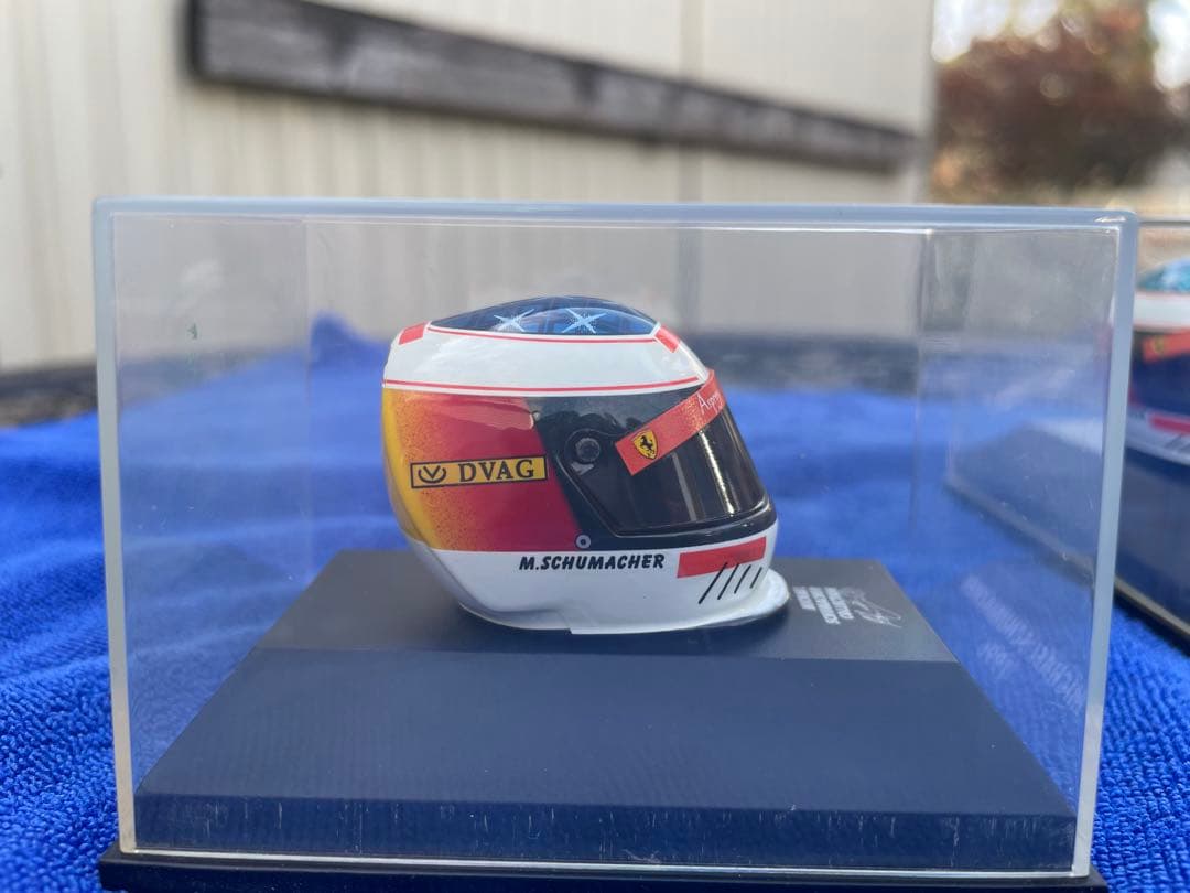 F1 ミハエルシューマッハ2種 ヨス・フェルスタッペン ヘルメット　1996年
