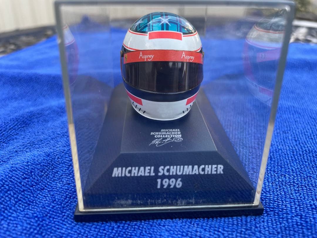 F1 ミハエルシューマッハ2種 ヨス・フェルスタッペン ヘルメット　1996年