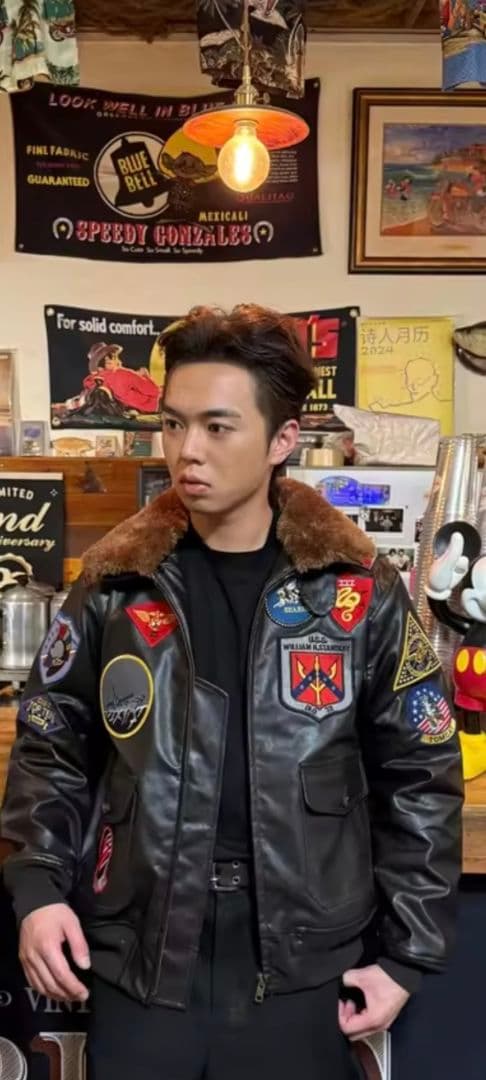 トップガン Top Gun レプリカ ジャケット MA1 フライトジャケット