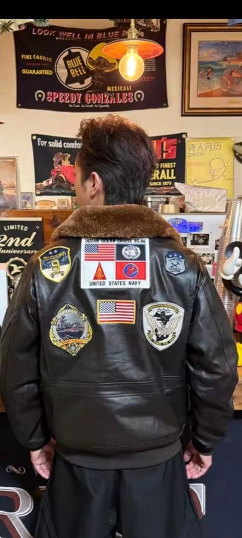 トップガン Top Gun レプリカ ジャケット MA1 フライトジャケット