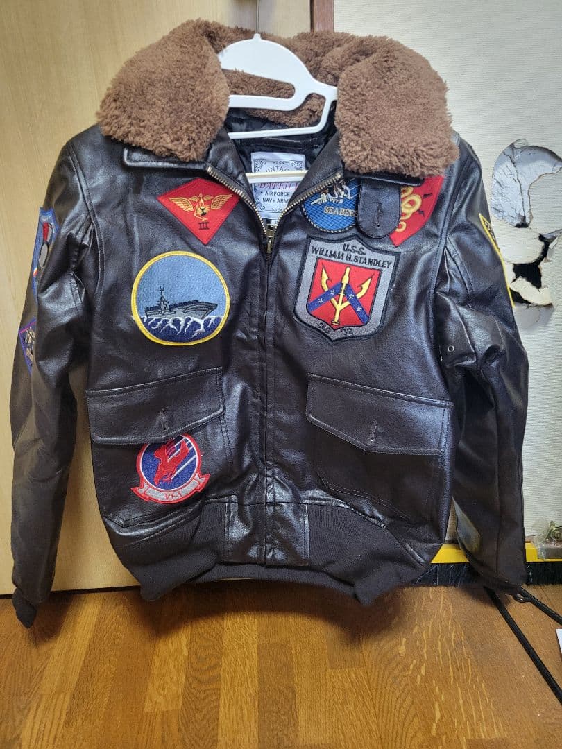 トップガン Top Gun レプリカ ジャケット MA1 フライトジャケット