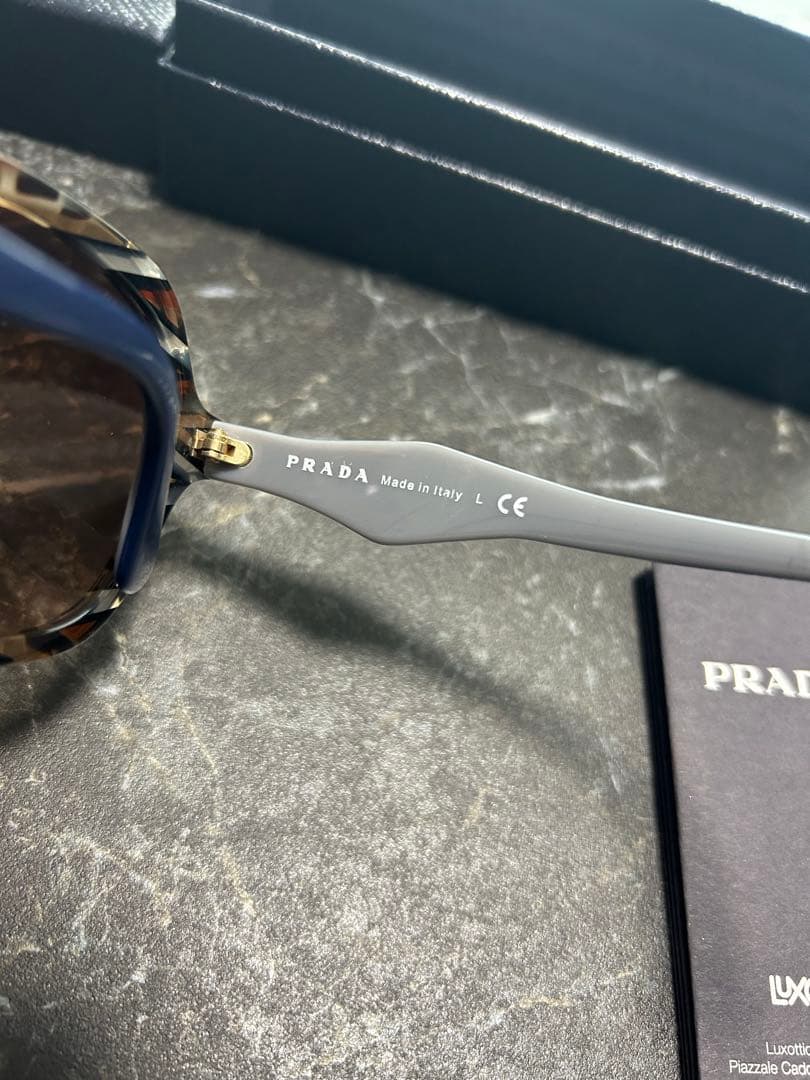 【正規品】PRADA プラダ サングラス 06USF トータスシェル べっ甲風