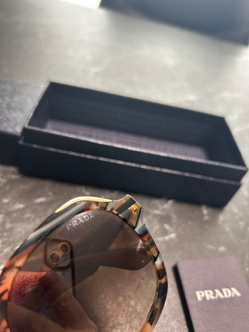 【正規品】PRADA プラダ サングラス 06USF トータスシェル べっ甲風