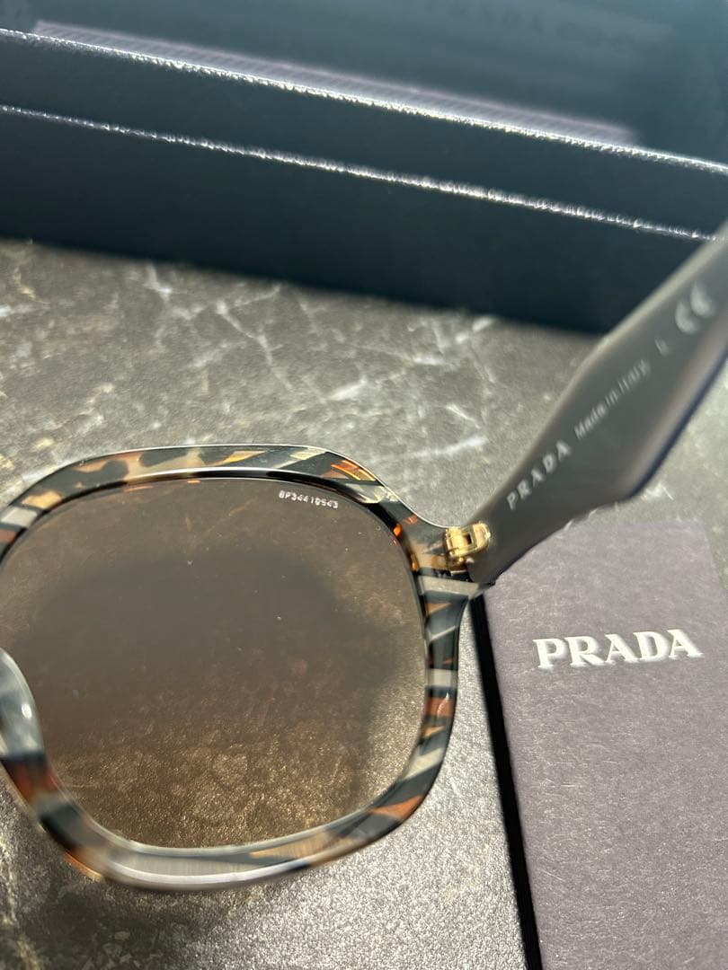 【正規品】PRADA プラダ サングラス 06USF トータスシェル べっ甲風
