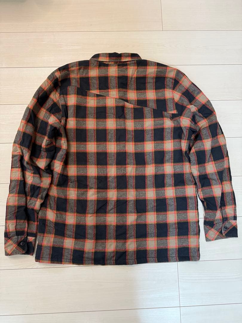 VOLCOM シャツ チェック ダウン L