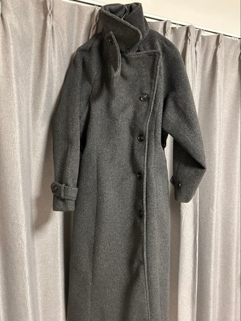 Louereロングコート M サイズ　ベルト付き