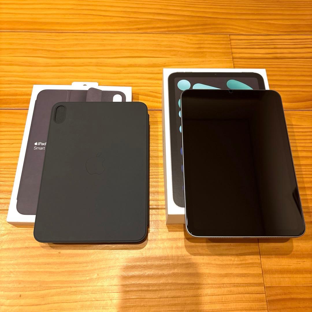 iPad mini（A17Pro） & Smart Folioチャコールグレイ